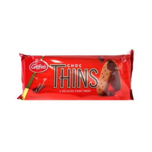 Chocolate Thins Biscuits - Griffin's - 180g