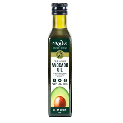 Cold Pressed Avocado Oil Extra Virgin - Grove - 250ml