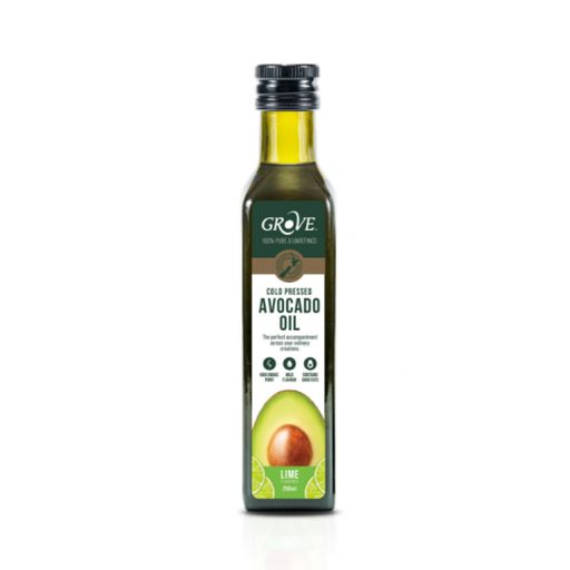 Cold Pressed Avocado Oil Lime Infused - Grove - 250ml