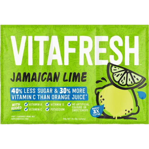 Jamaican Lime Drink Sachet - Vitafresh - 150g (3 packets)