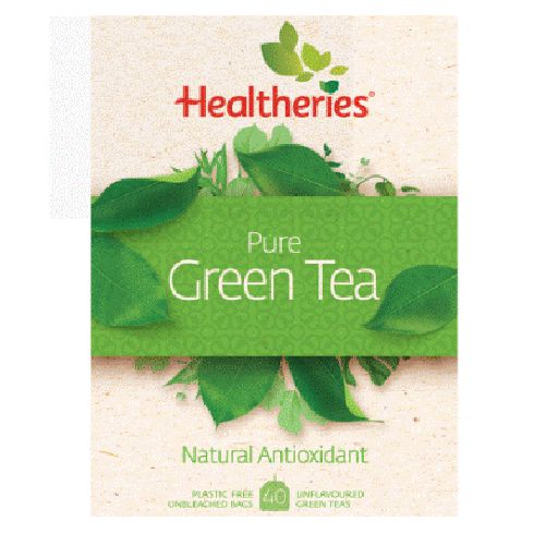 Pure Green Tea - Healtheries - 40 Teabags