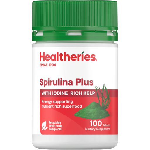 Spirulina Plus - Healtheries - 100tabs