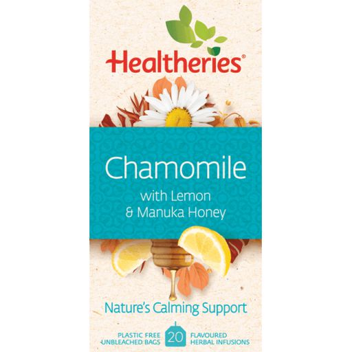 Chamomile with Lemon & Manuka Honey - Healtheries - 20 Teabags