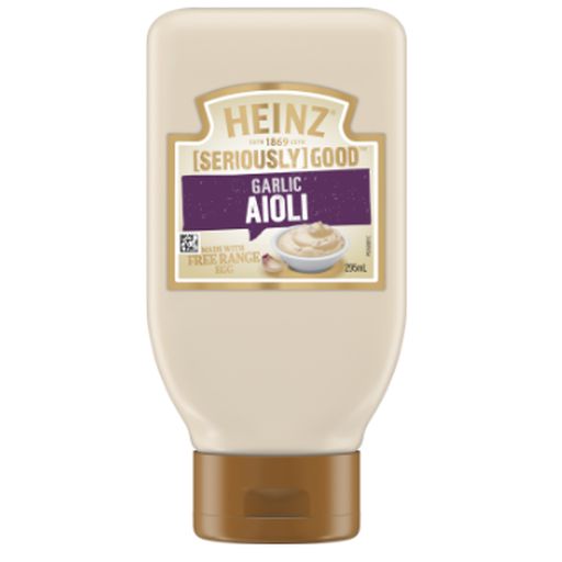 Seriously Good Garlic Aioli - Heinz - 295ml