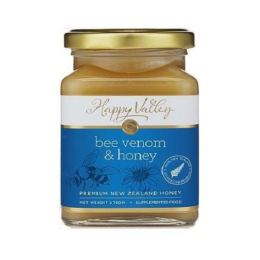 New Zealand Bee Venom & Honey - Happy Valley - 375g