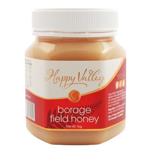 Borage Creamed Honey - Happy Valley - 1kg
