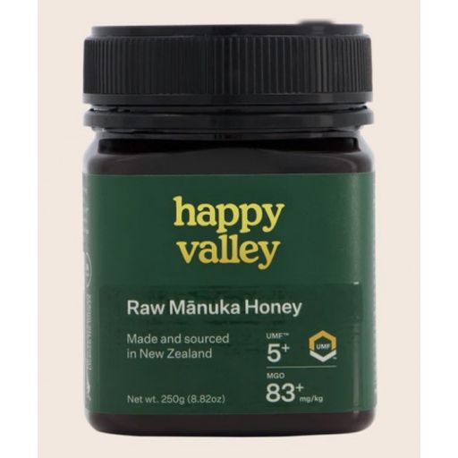 New Zealand Active/UMF 5+ Manuka Honey - Happy Valley - 250g