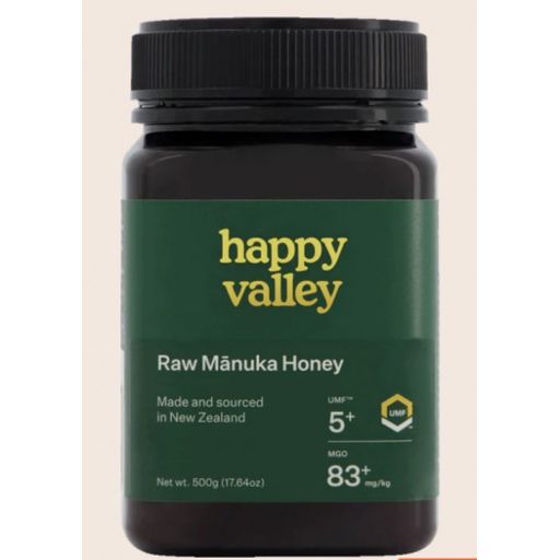 New Zealand Active/UMF 5+ Manuka Honey - Happy Valley - 500g
