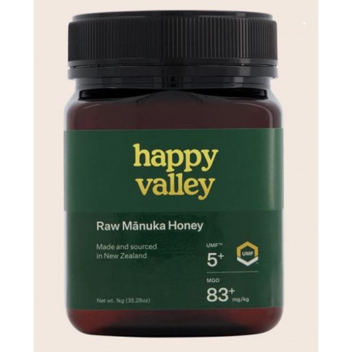 New Zealand Active/UMF 5+ Manuka Honey - Happy Valley - 1kg
