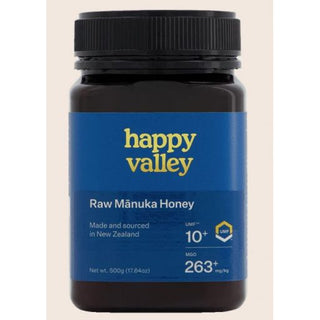 New Zealand Active/UMF 10+ Manuka Honey - Happy Valley - 500g