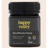 New Zealand Active/UMF 15+ Manuka Honey - Happy Valley - 250g