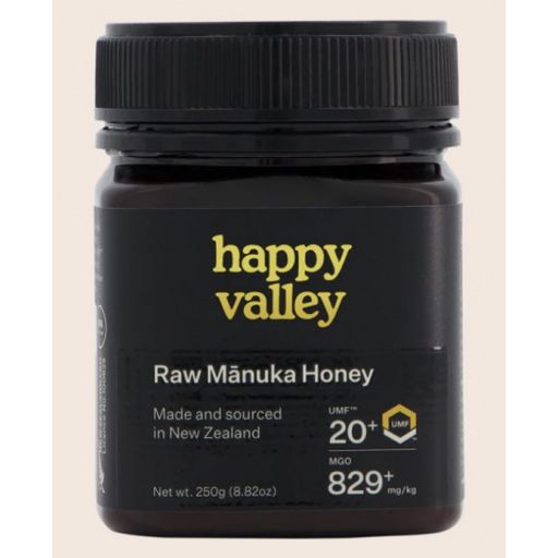 New Zealand Active/UMF 20+ Manuka Honey - Happy Valley - 250g