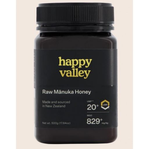 New Zealand Active/UMF 20+ Manuka Honey - Happy Valley - 500g