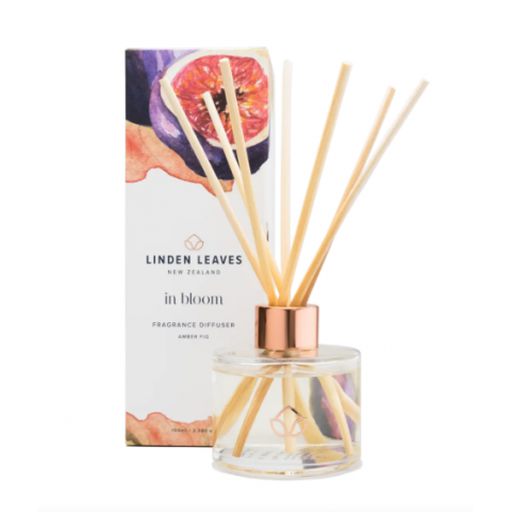 Fragrance Diffuser - Amber Fig - Linden Leaves - 100ml