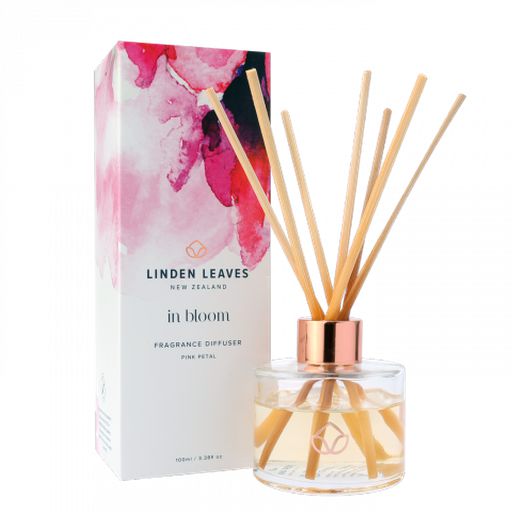 Fragrance Diffuser - Pink Petal - Linden Leaves - 100ml
