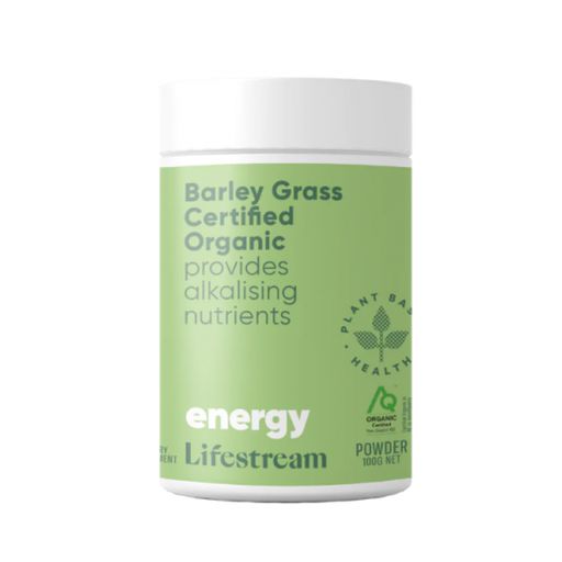 Barley Grass Certified Organic Powder - Lifestream - 100g