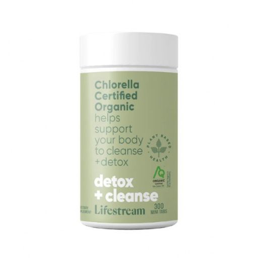 Chlorella Certified Organic - Lifestream - 300 mini tablets