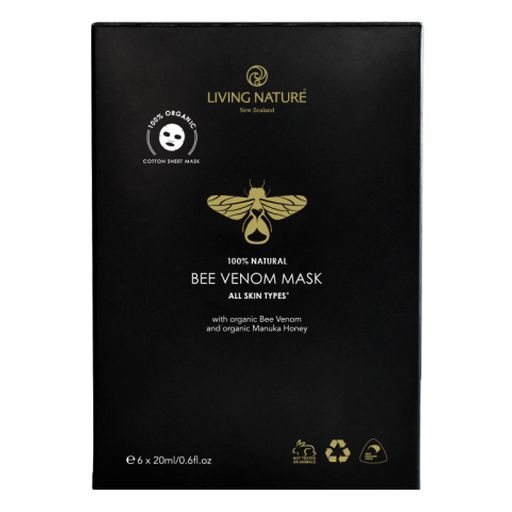 Bee Venom Mask - Living Nature - 6 x 20ml Sheets