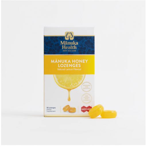 Manuka Honey & Lemon - Manuka Health - 15 Lozenges