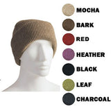 Possum Merino Fine Rib Hat - McDonald New Zealand