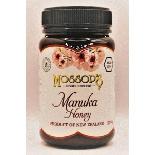 Manuka Honey MGO 130+- Mossop's - 500g