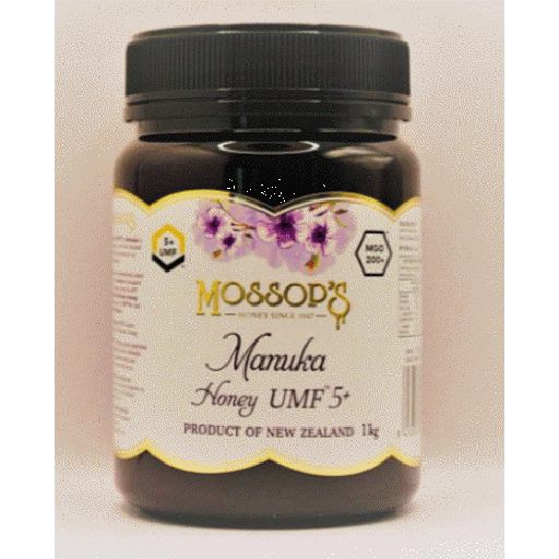 UMF 5+ Manuka Honey - Mossop's - 1kg MGO 200+