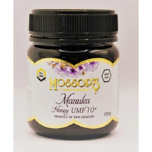UMF 10+ Manuka Honey - Mossop's - 250g MGO 300+