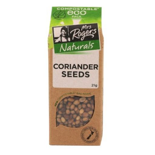 Naturals Coriander Seeds - Mrs Rogers - 21g