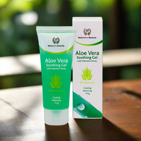 Aloe Vera Soothing Gel With Manuka Honey - Nature's Beauty - 110g