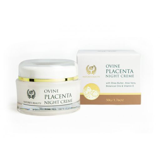 Ovine Placenta Night Cream - Nature's Beauty - 50g