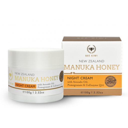 Bee Kiwi-Manuka Honey Night Cream - Nature's Beauty - 100g