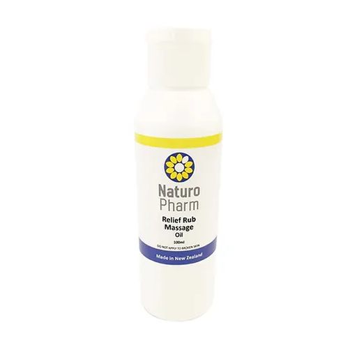 Relief Rub Massage Oil - Naturo Pharm - 100ml