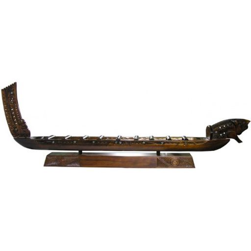 War Canoe - One Metre Length - Native Woodcraft