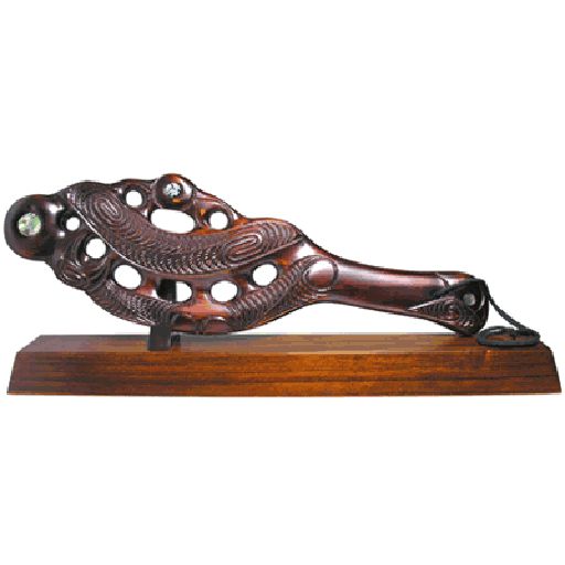 Maripu Wood Carving With Stand - Native Woodcraft