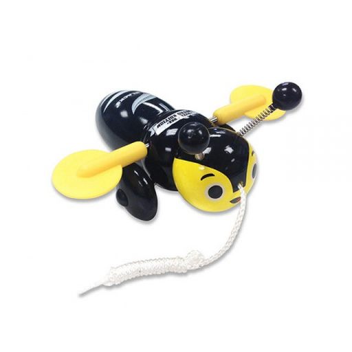 Buzzy Bee Pull Along Toy - All Blacks Limited Edition - Protocole