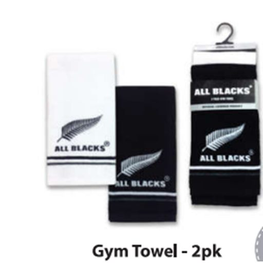 All Blacks Gym Towel - Protocole - 2pack