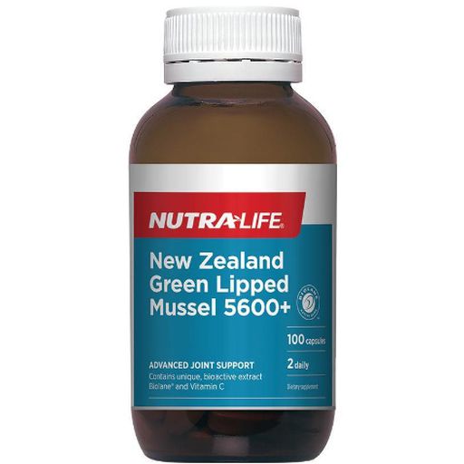 Green Lipped Mussel 5600+ - Nutra Life - 100caps
