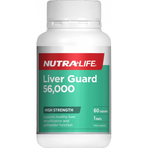 Liver Guard 56000 - Nutra life - 60caps