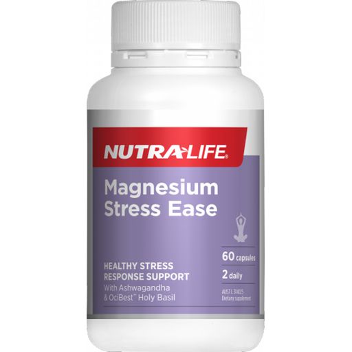 Magnesium Stress Ease - Nutra Life - 60caps