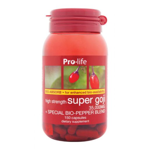 High Strength Super Goji (Wolfberry) 35,000mg - Pro Life - 150caps