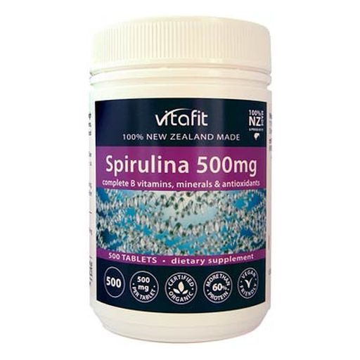 Spirulina Tablets 500mg - Vitafit - 500tabs