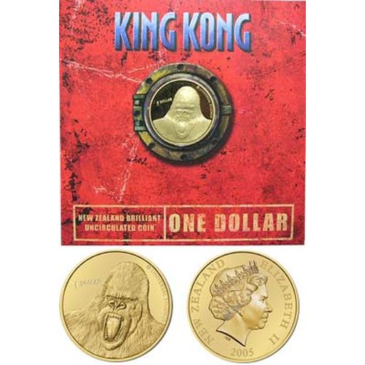 King Kong Movie One Dollar Coin