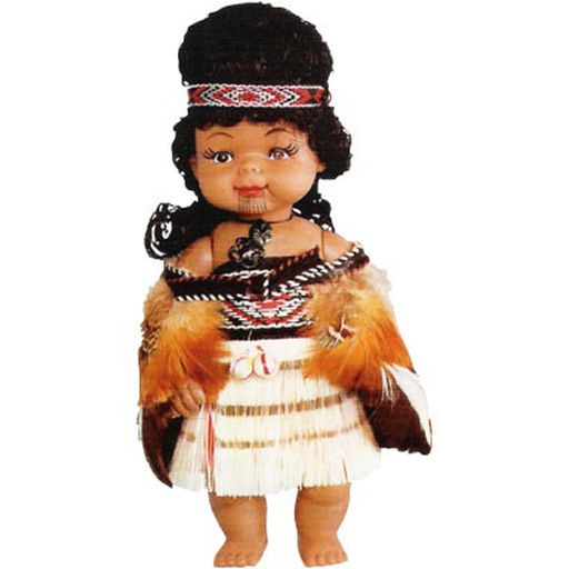 Wahine Maori Doll #32P - 20cm - Parrs