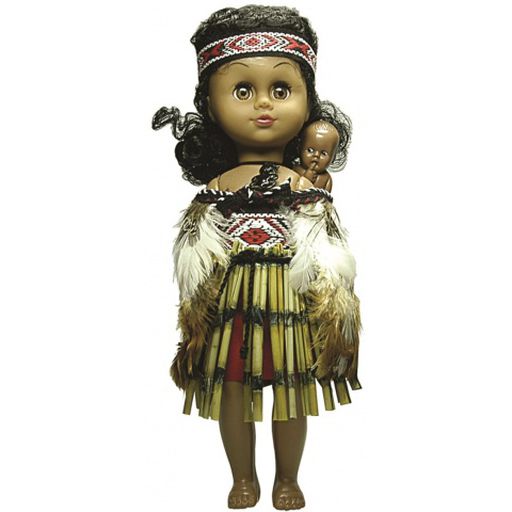 Wahine Maori Doll #74B - 27cm - Parrs