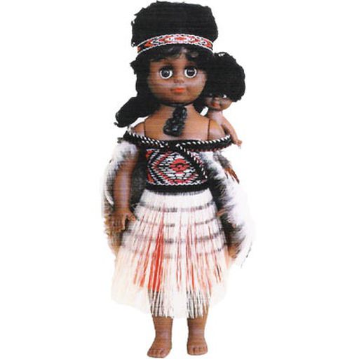 Wahine Maori Doll #64B - 27cm - Parrs