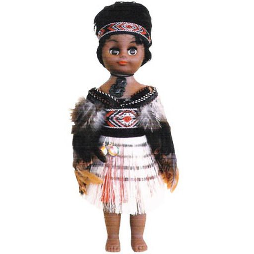 Wahine Maori Doll #64P - 27cm - Parrs
