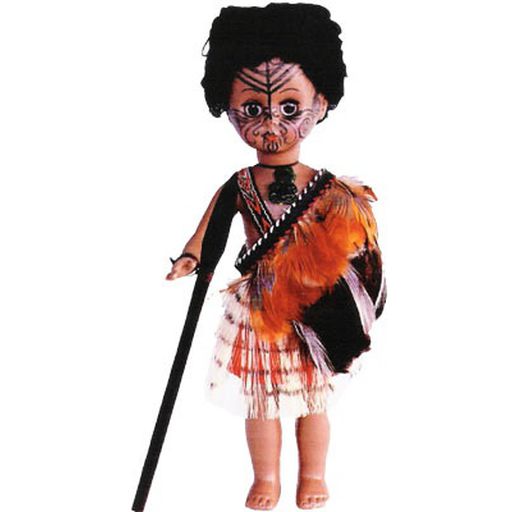 Warrior Maori Doll #64W - 27cm - Parrs