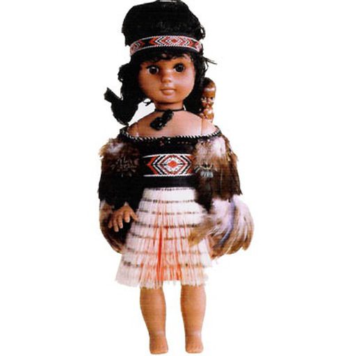 Wahine Maori Doll #50B - 35cm - Parrs