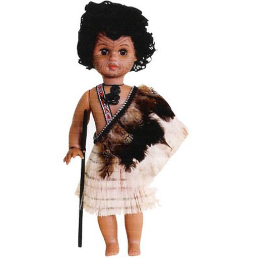 Warrior Maori Doll #50W - 35cm - Parrs
