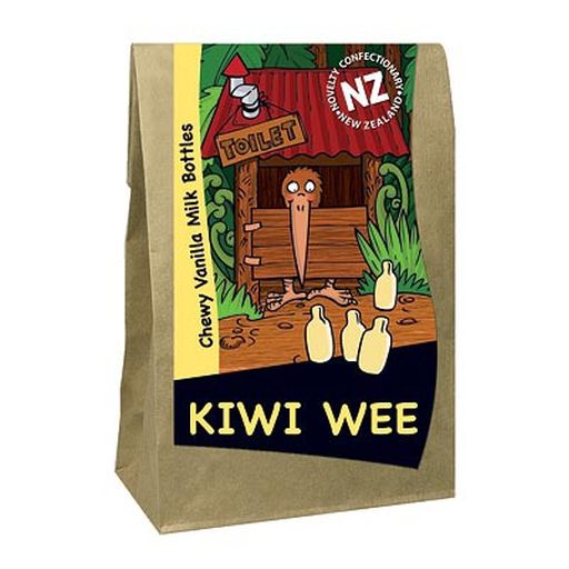 Kiwi Wee Vanilla Milk Bottles - Parrs - 110g